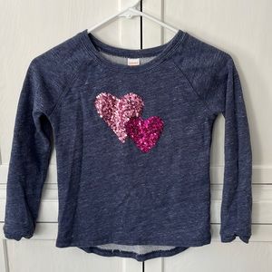 GYMBOREE | 7-8 (Med) | terry sweatshirt